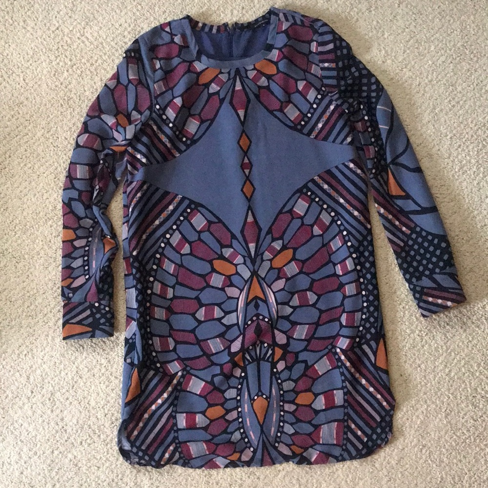 Olivaceous LS dress